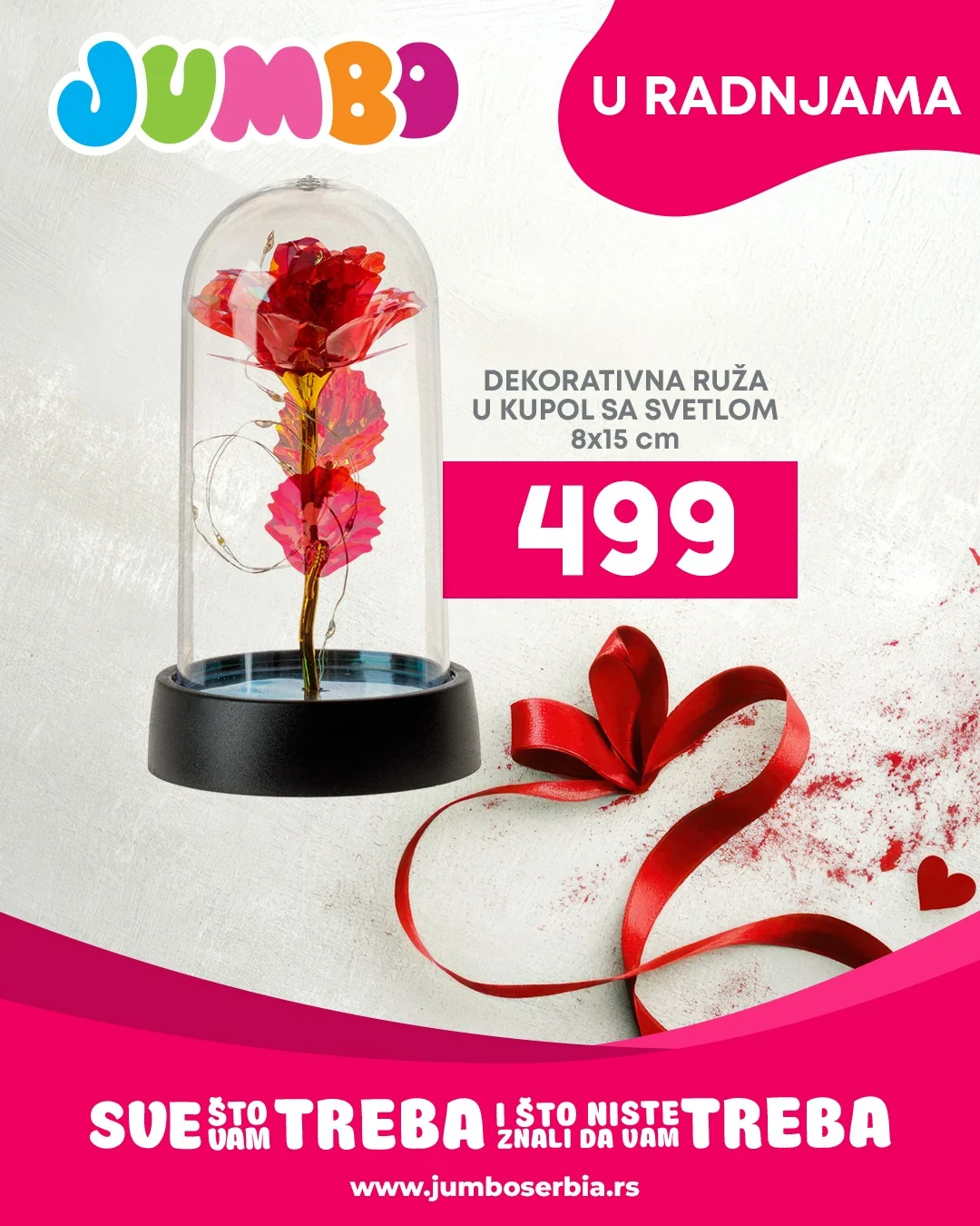 Jumbo sniženje VALENTINOVO februar 2026.