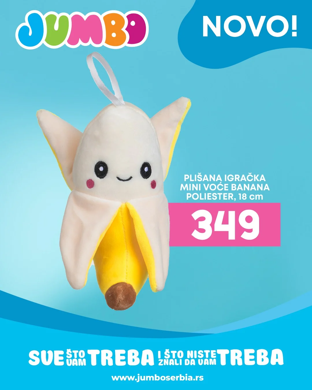 Jumbo akcija - PLIŠANE IGRAČKE februar 2026.