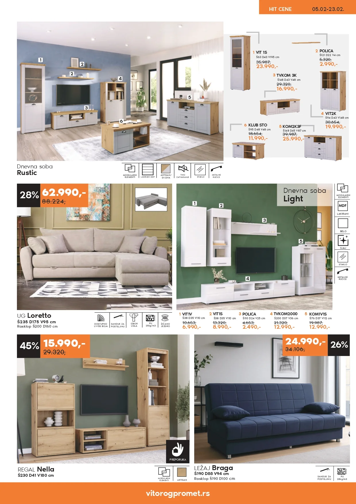 Vitorog katalog HIT CENE 5-23.2.2026.