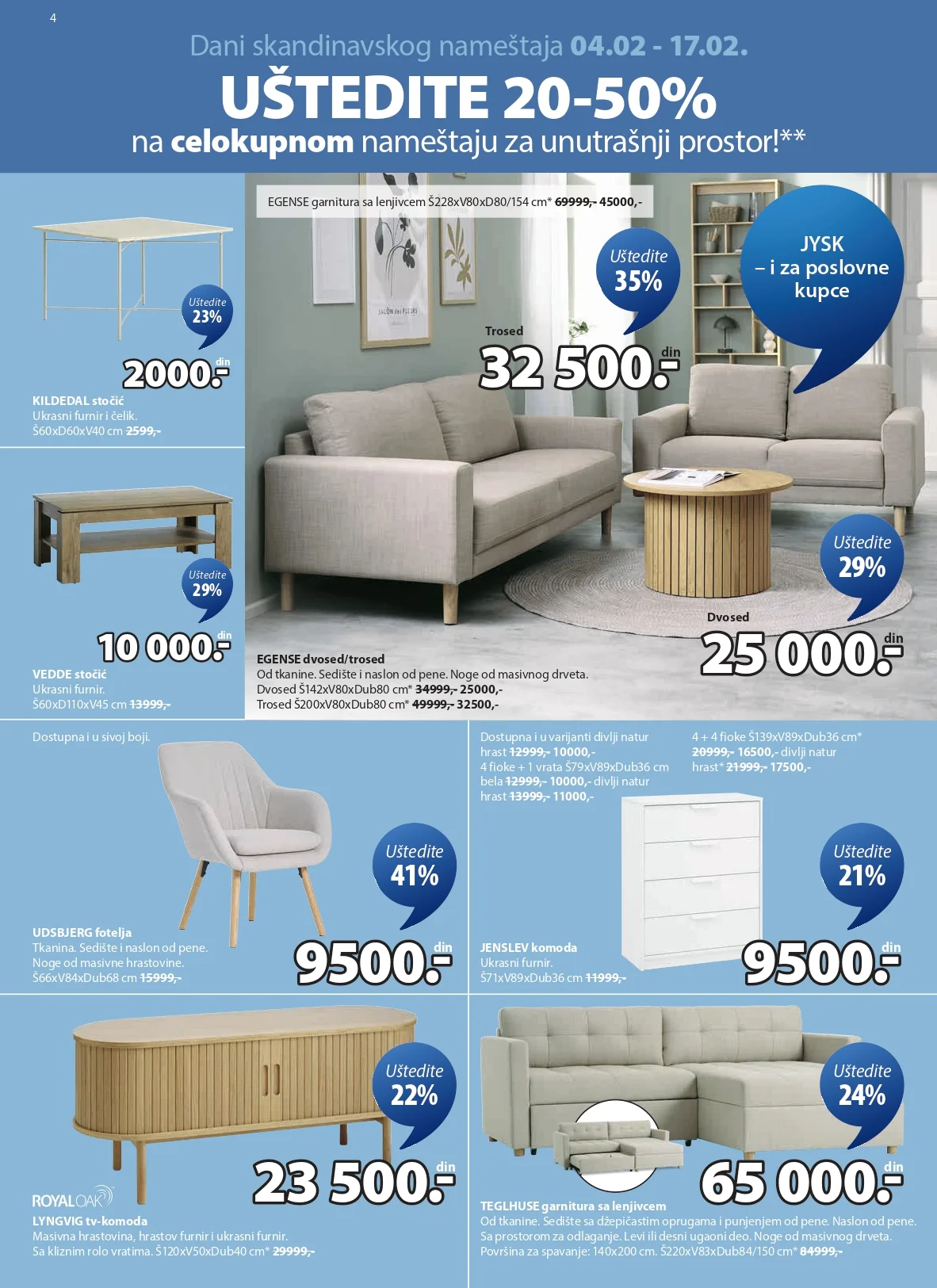 Jysk katalog 4-17.2.2026.