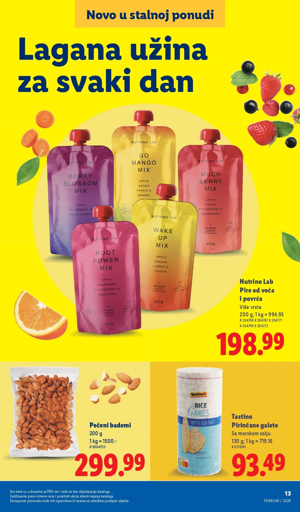 Lidl katalog NOVO februar 2026.