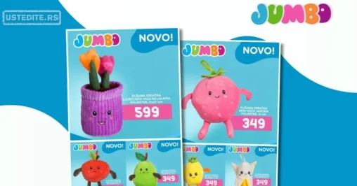 Jumbo akcija - PLIŠANE IGRAČKE februar 2026.