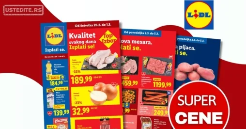 Lidl katalog 26.2-4.3.2026.