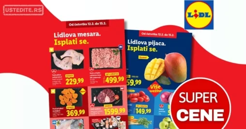 Lidl SVEŽA AKCIJA 12-15.2.2026.