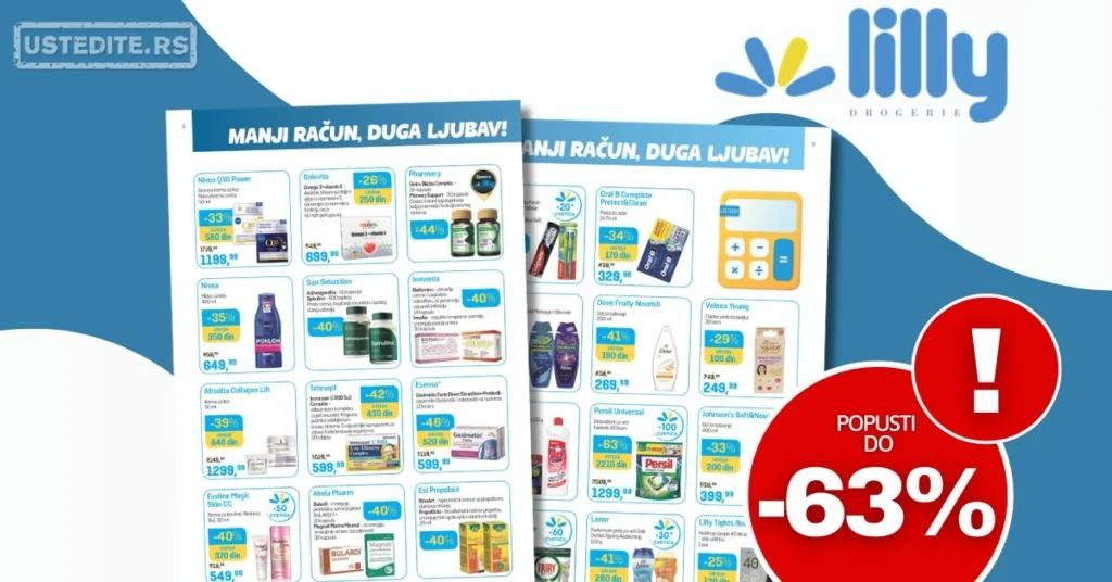 Lilly MANJI RAČUN/DUGA LJUBAV 1-28.2.2026.