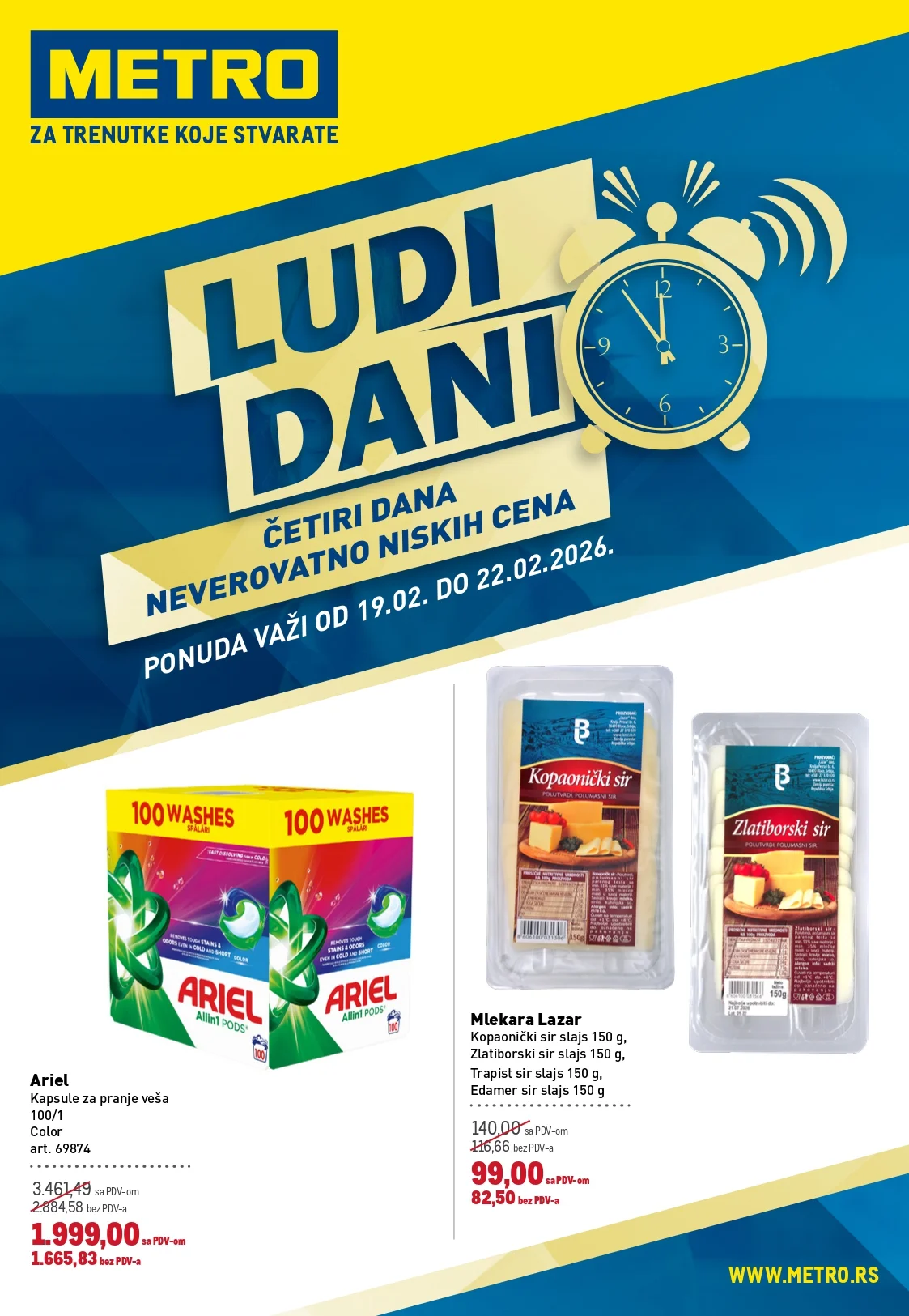 Metro katalog LUDI DANI 19-22.2.2026.