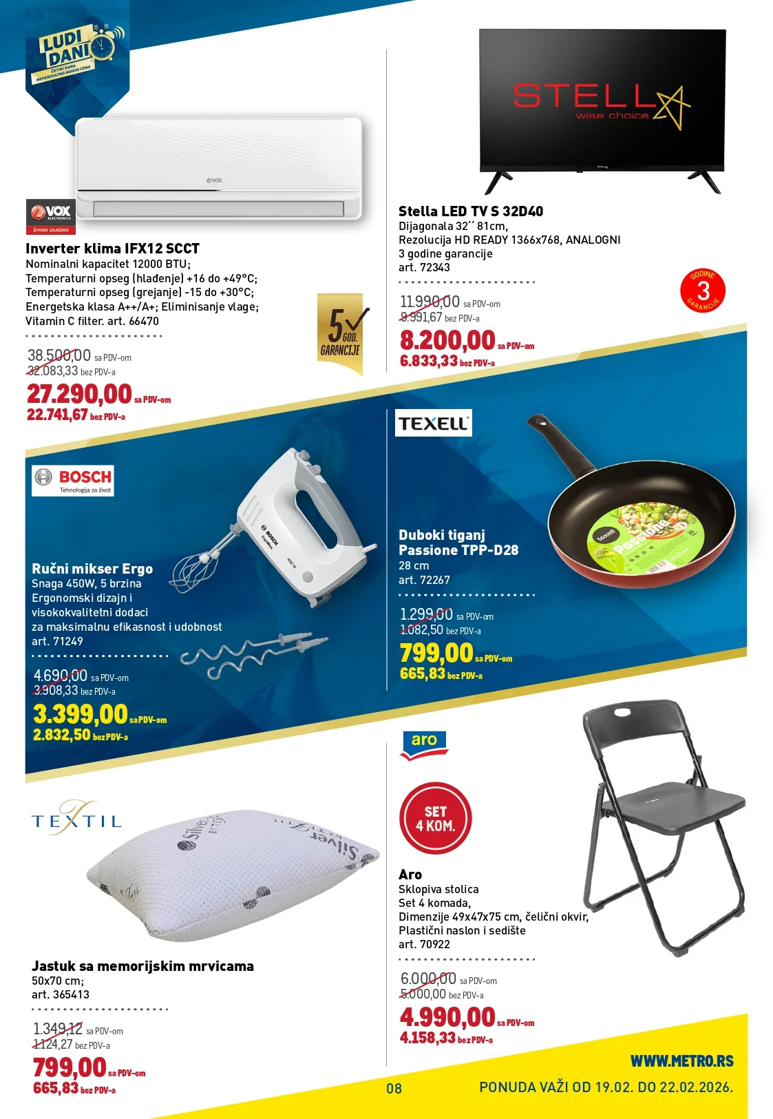 Metro katalog LUDI DANI 19-22.2.2026.