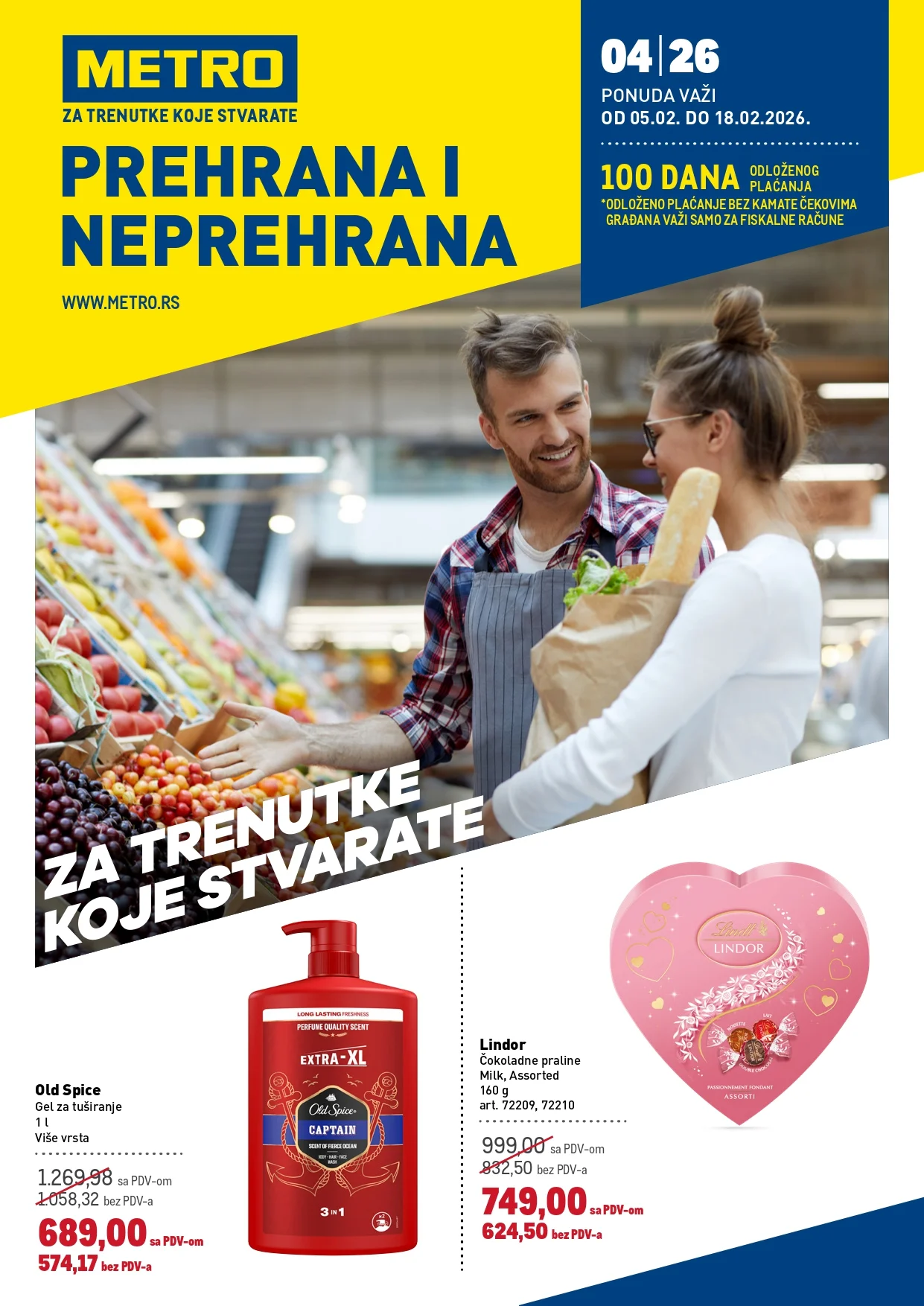 Metro katalog PREHRANA/NEPREHRANA 5-18.2.2026.