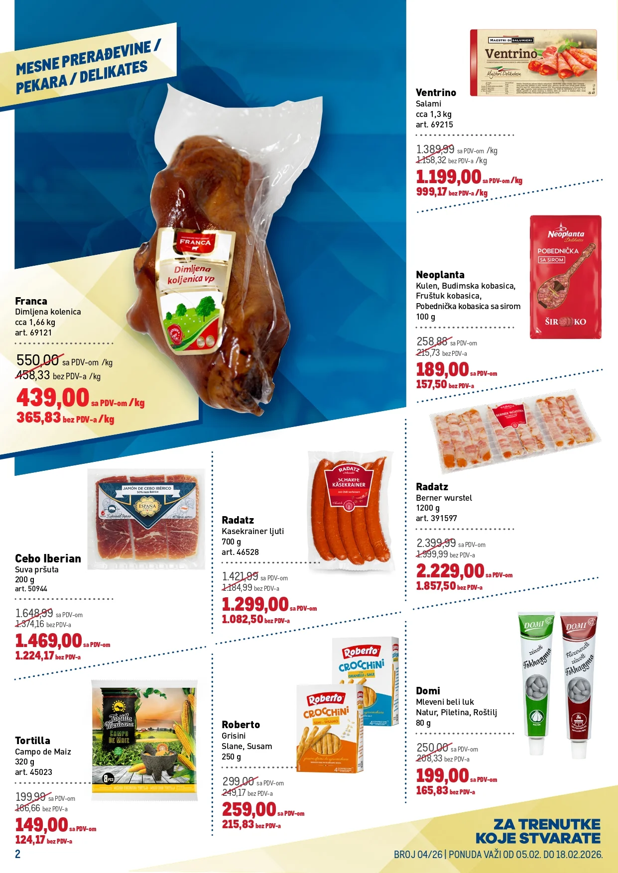 Metro katalog PREHRANA/NEPREHRANA 5-18.2.2026.