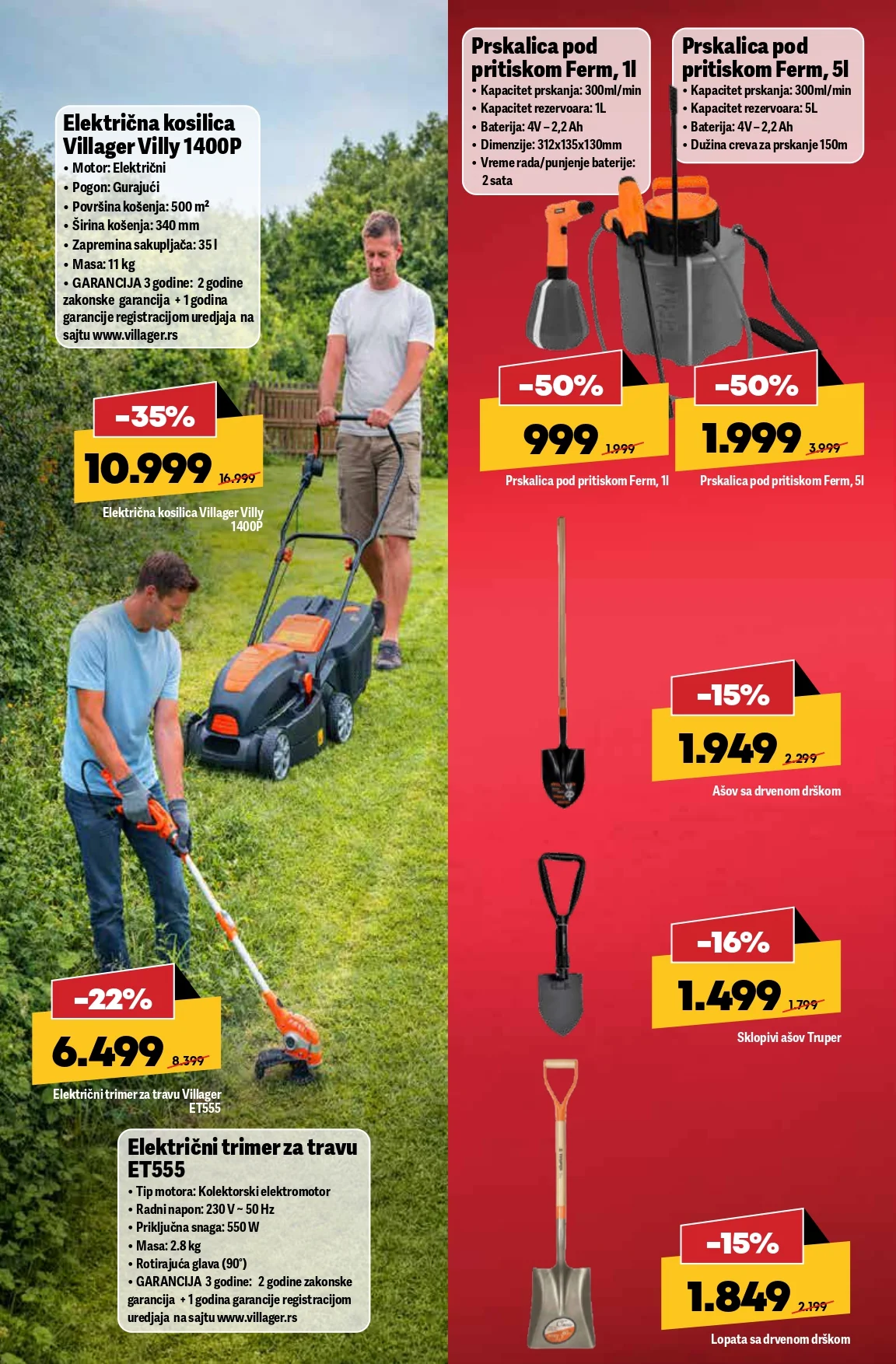 Mega Maxi katalog SVE ZA DOVORIŠTE I BAŠTU 25.2-25.3.2026.