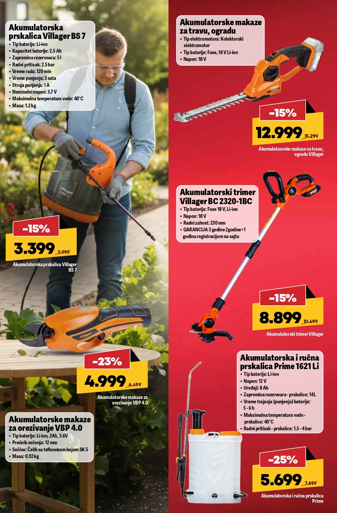 Mega Maxi katalog SVE ZA DOVORIŠTE I BAŠTU 25.2-25.3.2026.