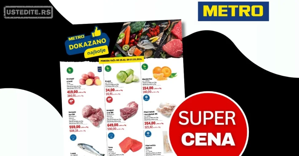Metro katalog DOKAZANO 25.2-1.3.
