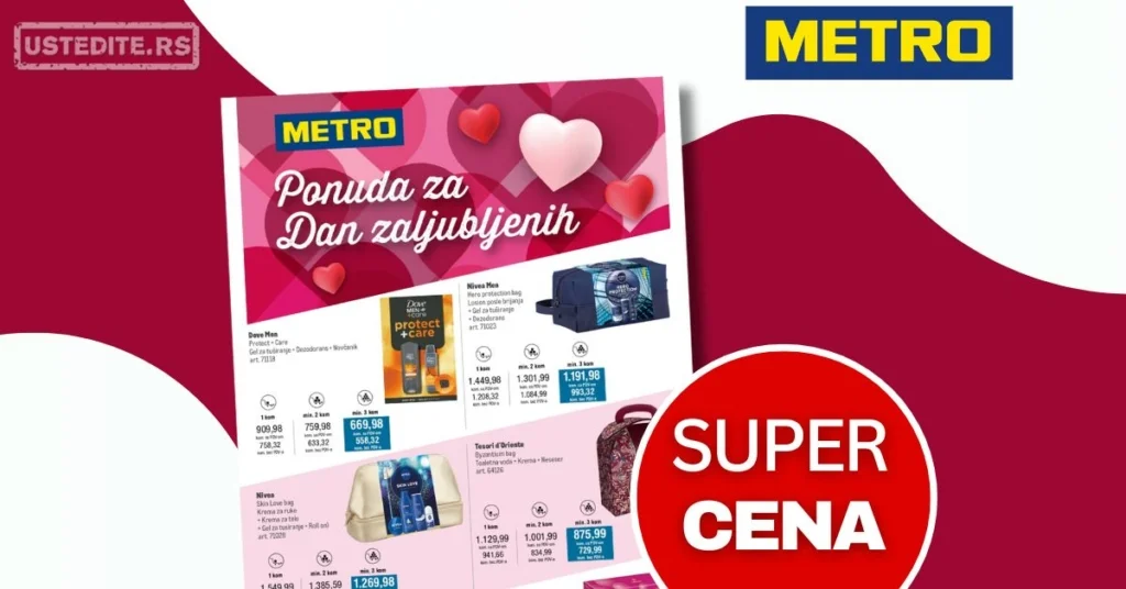 Metro DAN ZALJUBLJENIH 6-20.2.2026.