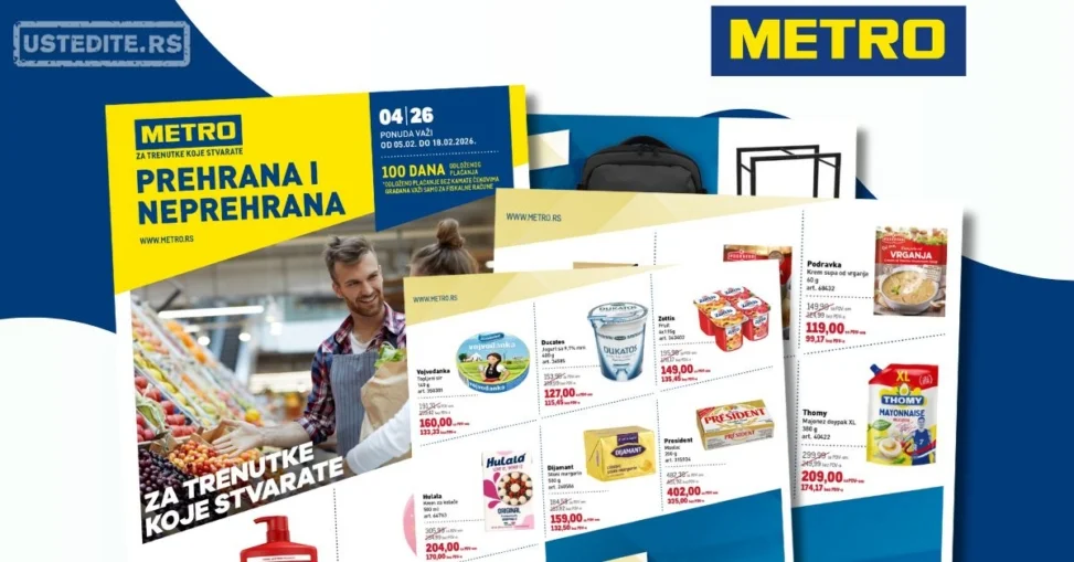 Metro katalog PREHRANA/NEPREHRANA 5-18.2.2026.