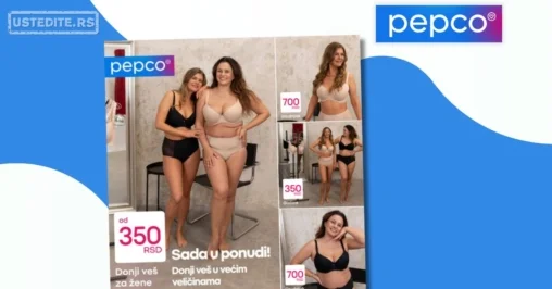 Pepco DONJI VEŠ ZA ŽENE - februar 2026.