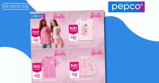 Pepco akcija - Barbie kolekcija za devojčice 19-25.2.2026.