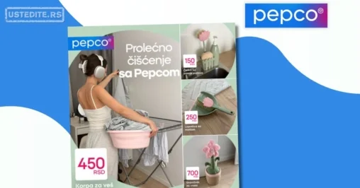 Pepco akcija PRAKTIČNI DODACI ZA DOM februar 2026.