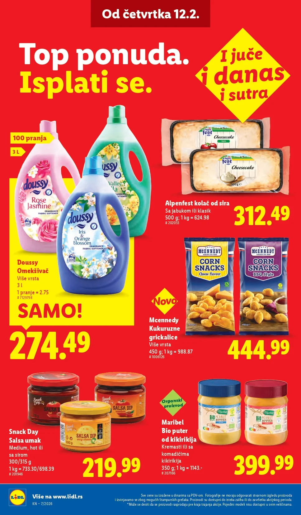 Lidl katalog 12-18.2.2026.