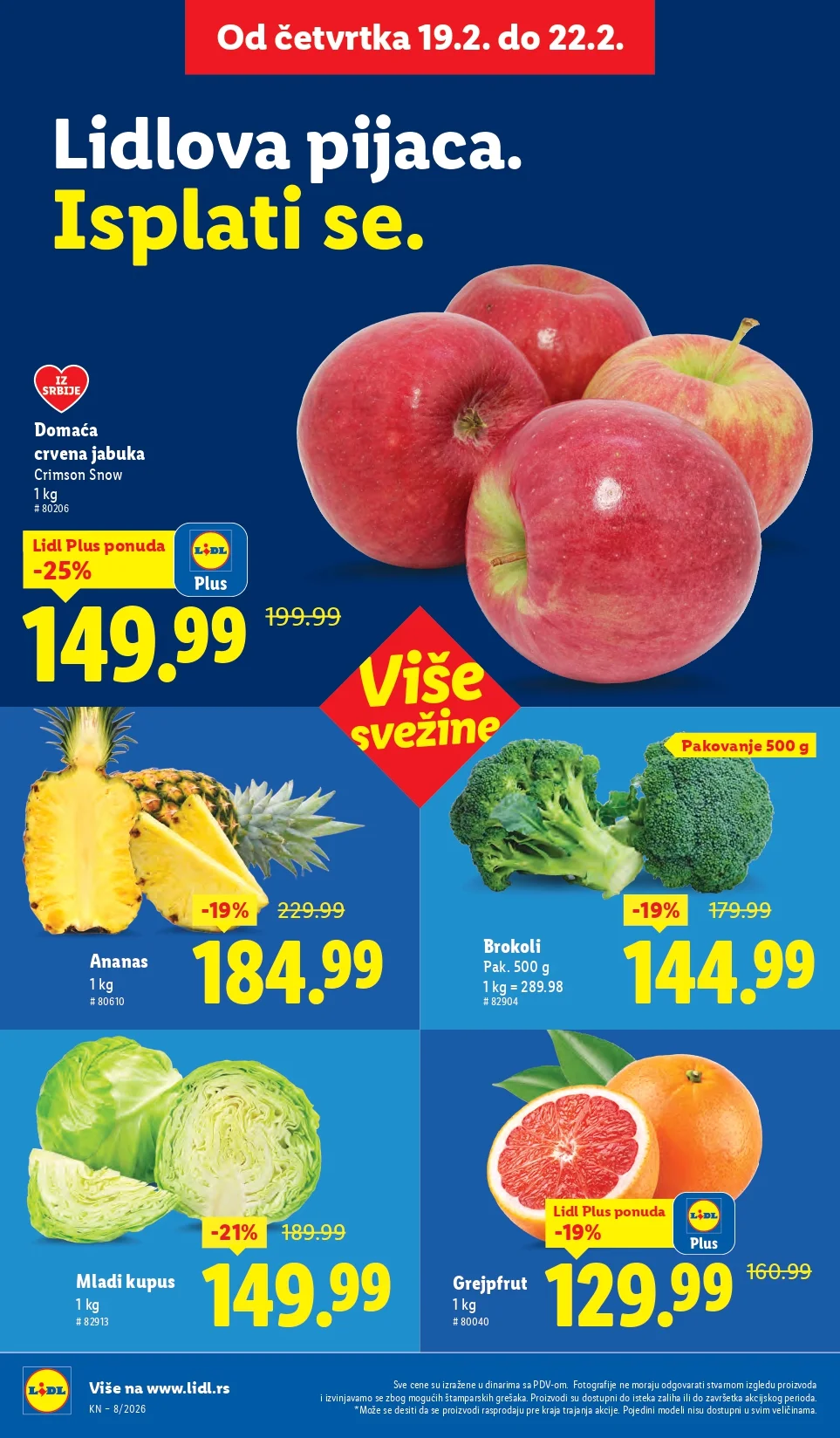 Lidl katalog 19-25.2.2026.