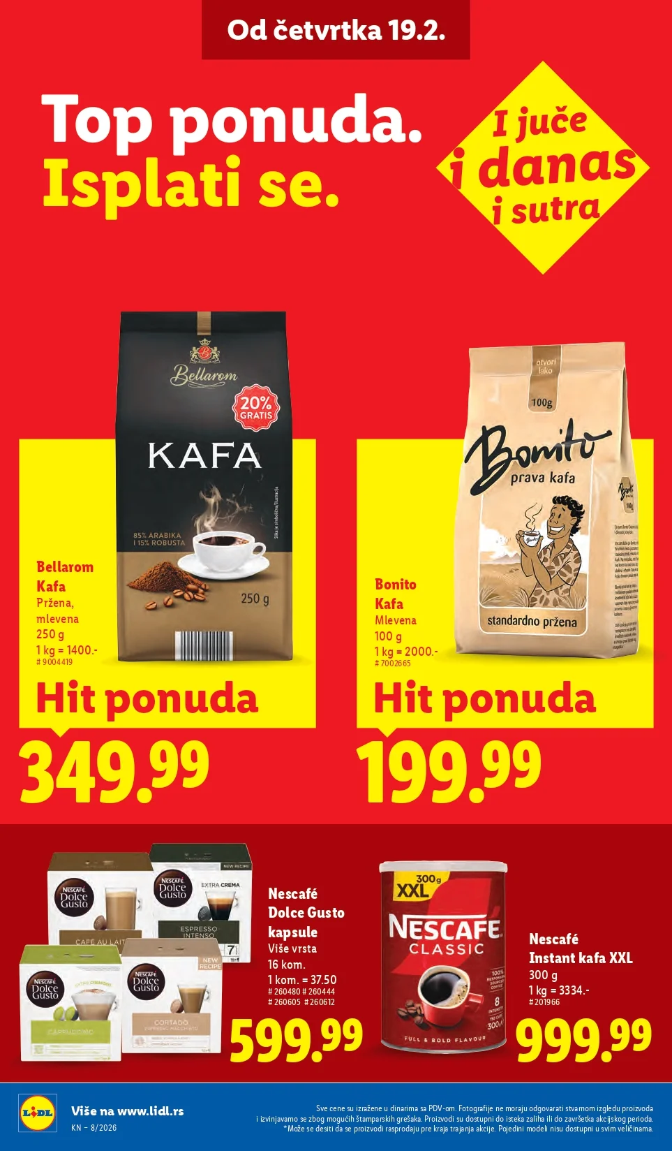 Lidl katalog 19-25.2.2026.