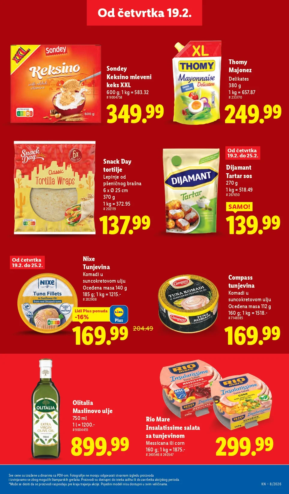Lidl katalog 19-25.2.2026.
