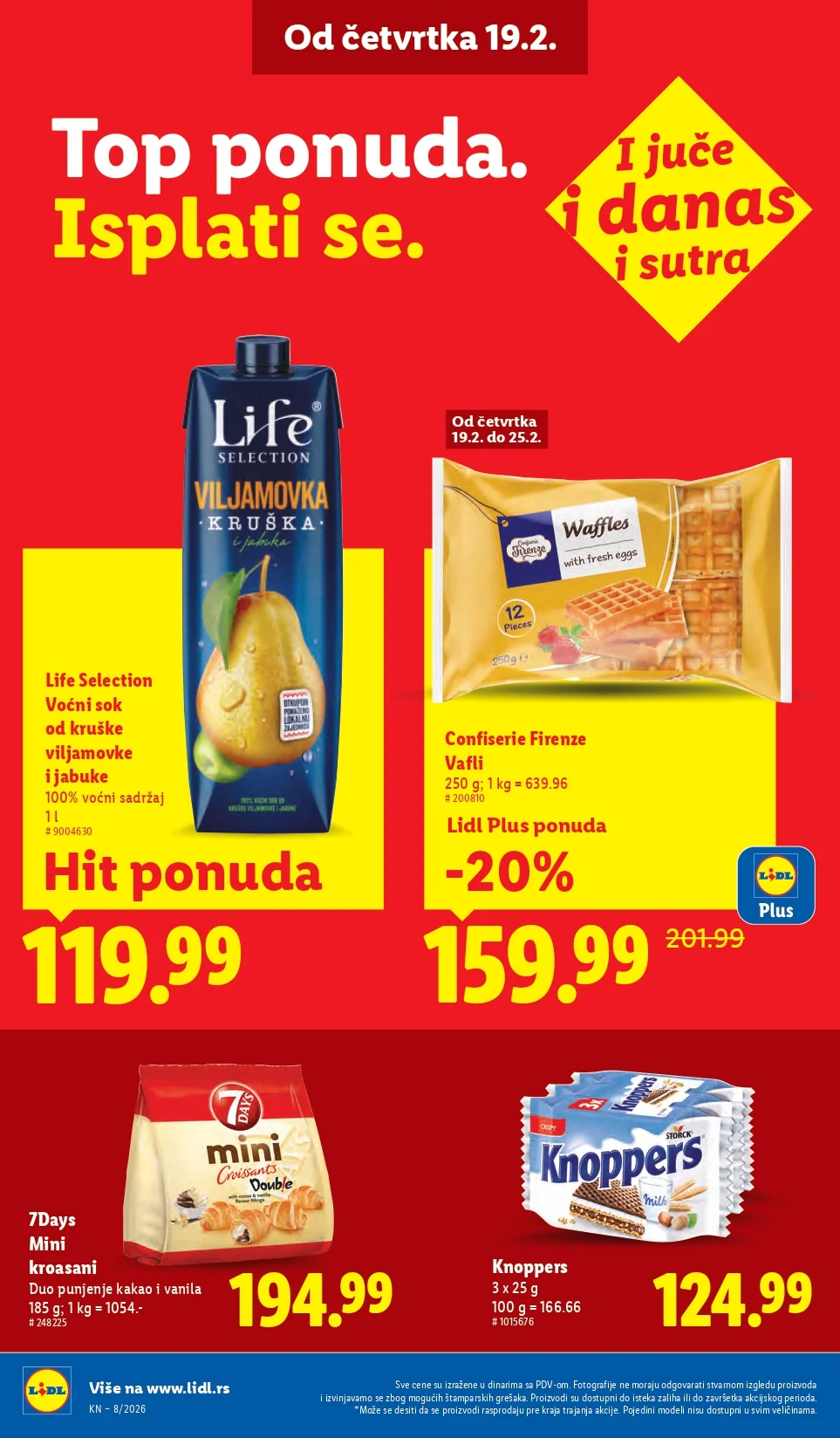 Lidl katalog 19-25.2.2026.