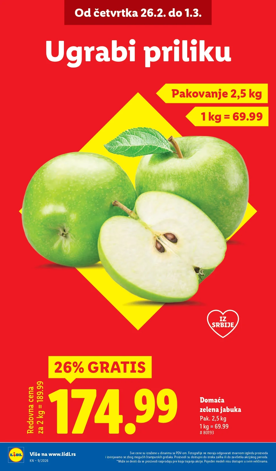 Lidl katalog 26.2-4.3.2026.
