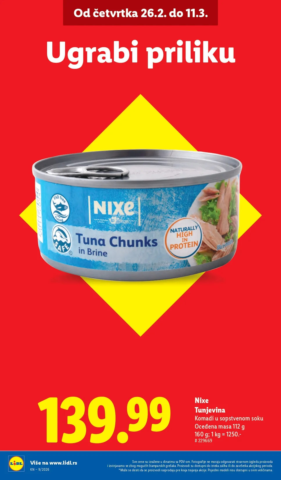 Lidl katalog 26.2-4.3.2026.