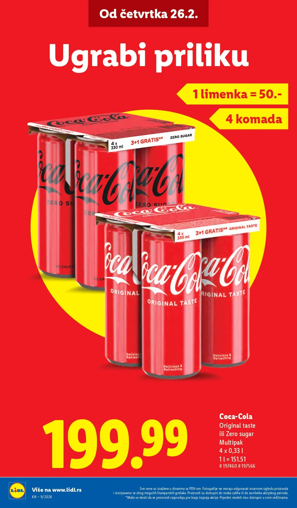 Lidl katalog 26.2-4.3.2026.