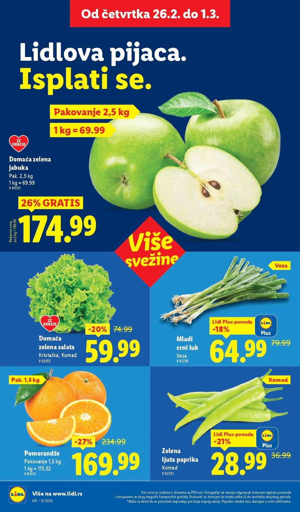 Lidl katalog 26.2-4.3.2026.