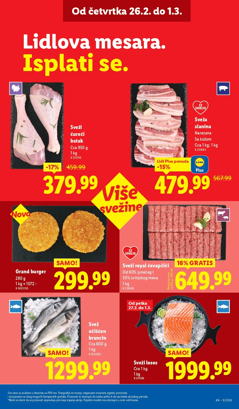 Lidl katalog 26.2-4.3.2026.