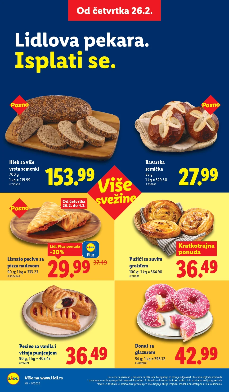 Lidl katalog 26.2-4.3.2026.