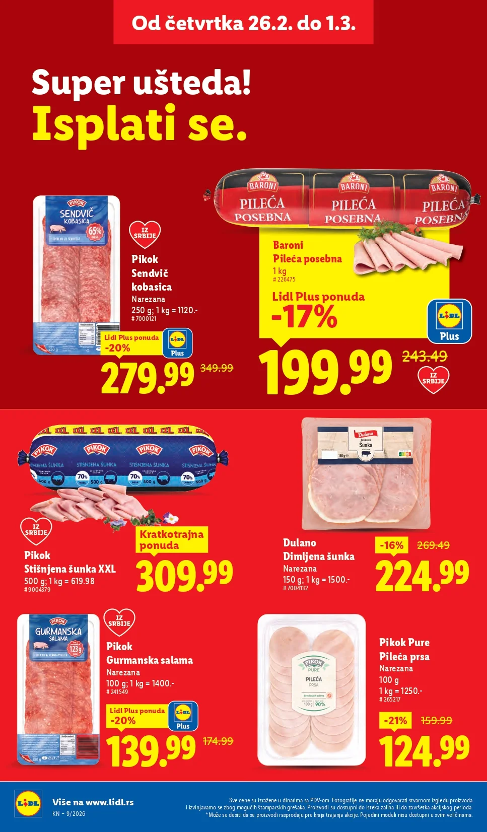 Lidl katalog 26.2-4.3.2026.