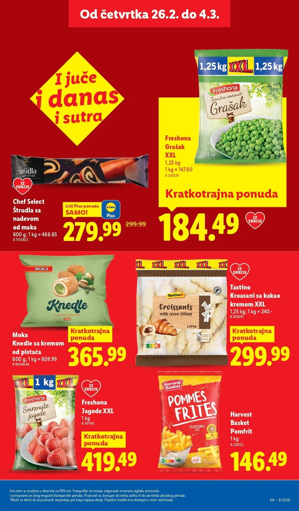 Lidl katalog 26.2-4.3.2026.