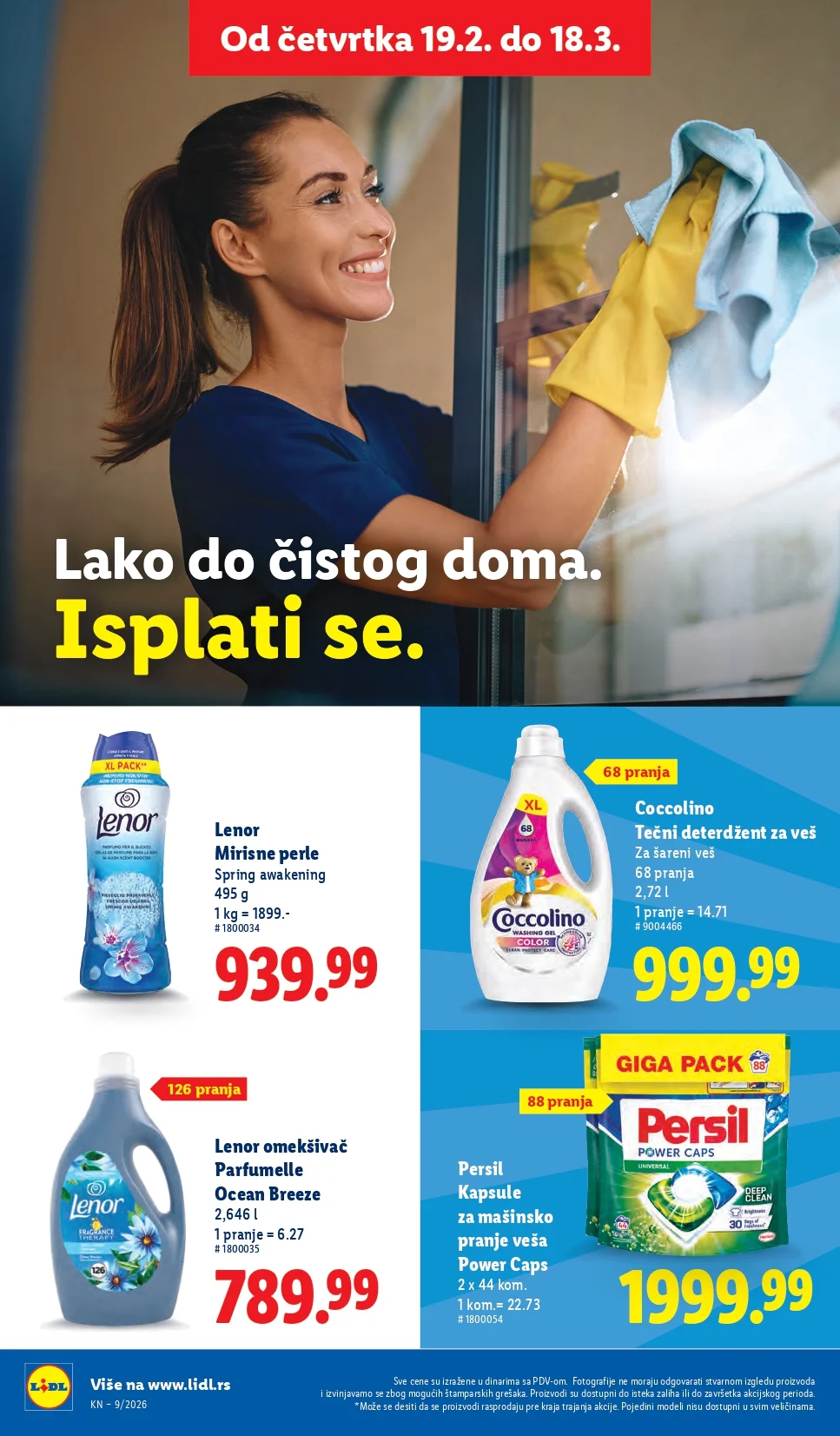 Lidl katalog 26.2-4.3.2026.