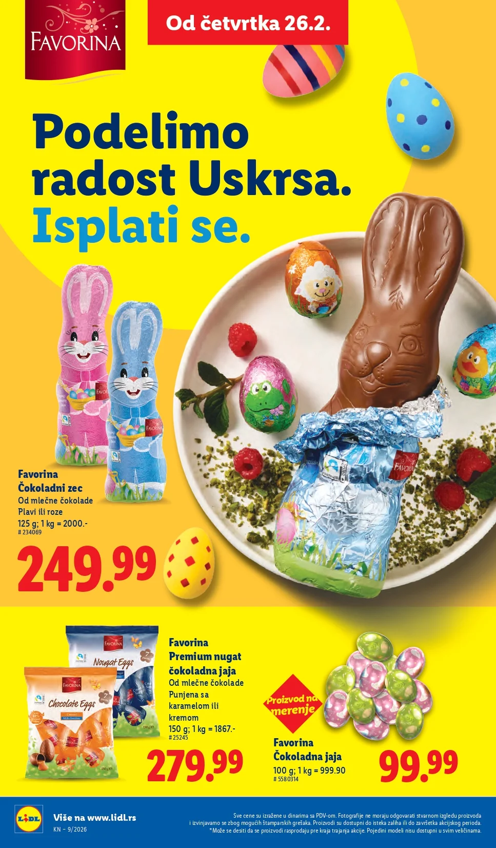 Lidl katalog 26.2-4.3.2026.