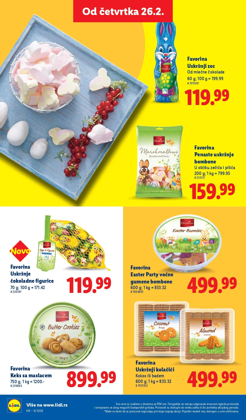 Lidl katalog 26.2-4.3.2026.