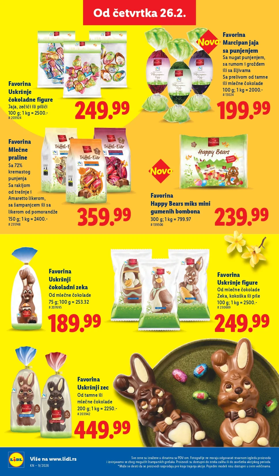 Lidl katalog 26.2-4.3.2026.