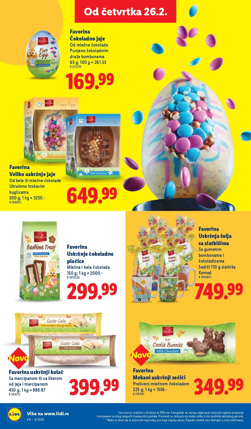 Lidl katalog 26.2-4.3.2026.