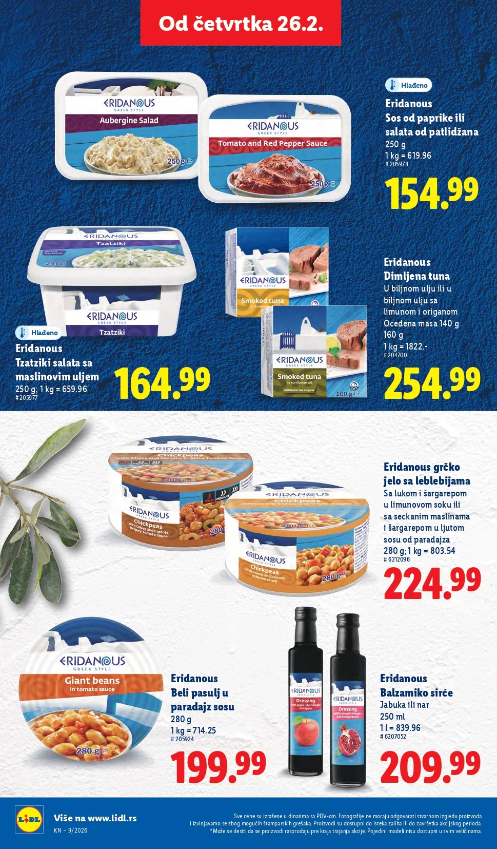 Lidl katalog 26.2-4.3.2026.