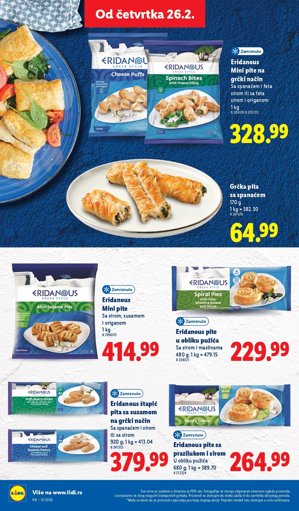 Lidl katalog 26.2-4.3.2026.