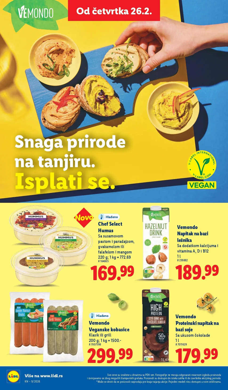 Lidl katalog 26.2-4.3.2026.