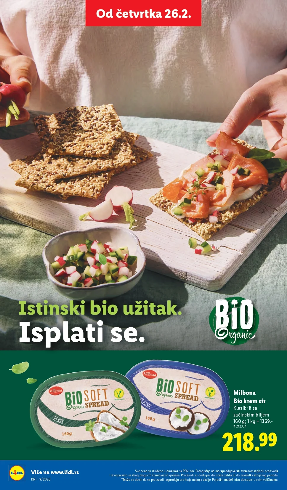 Lidl katalog 26.2-4.3.2026.