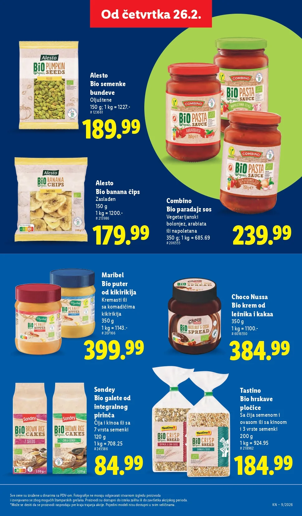 Lidl katalog 26.2-4.3.2026.