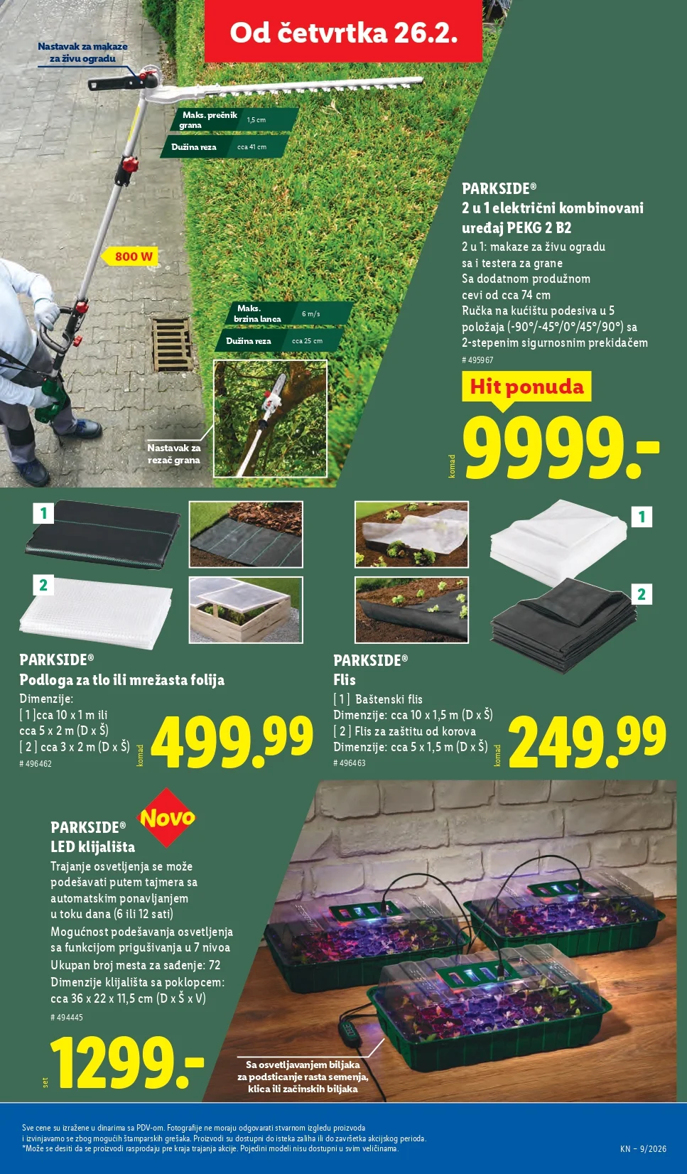 Lidl katalog 26.2-4.3.2026.