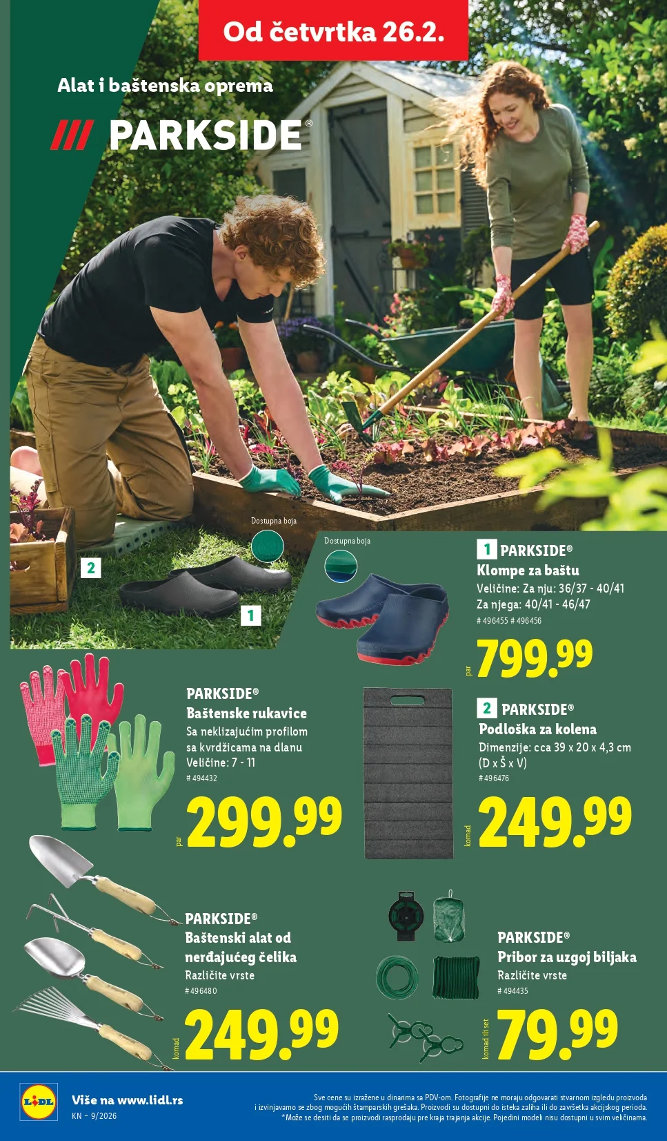 Lidl katalog 26.2-4.3.2026.