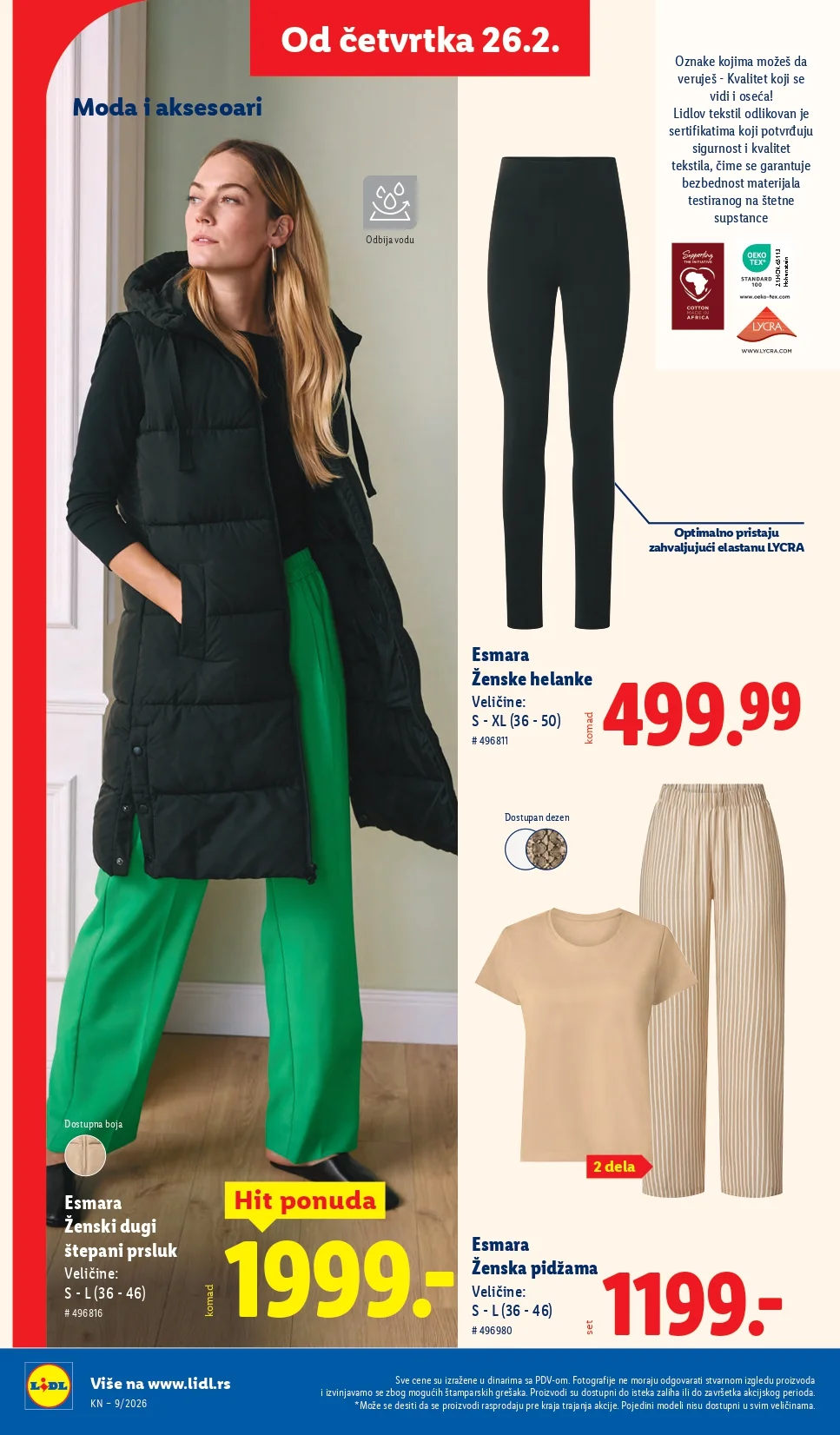 Lidl katalog 26.2-4.3.2026.