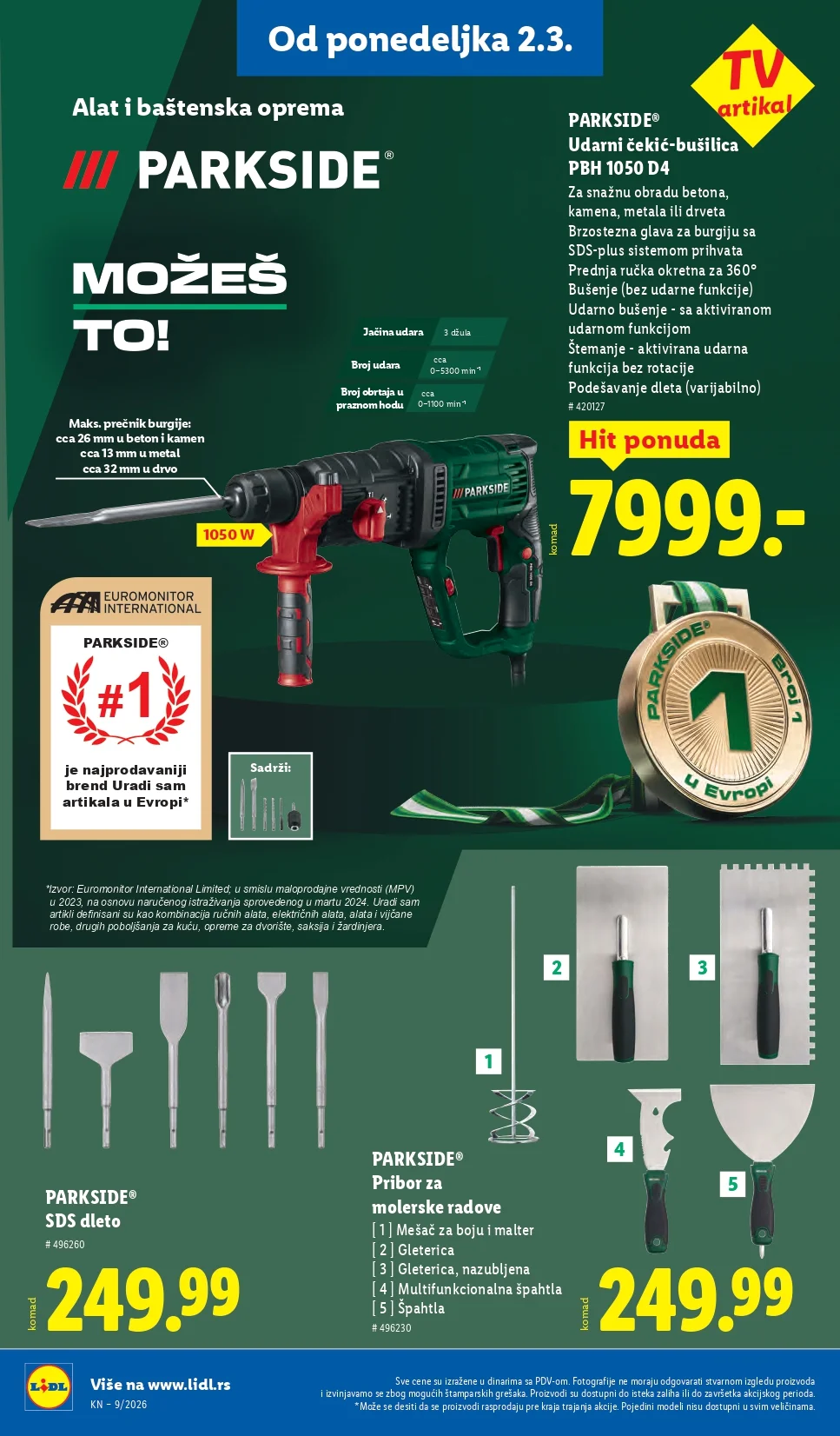 Lidl katalog 26.2-4.3.2026.