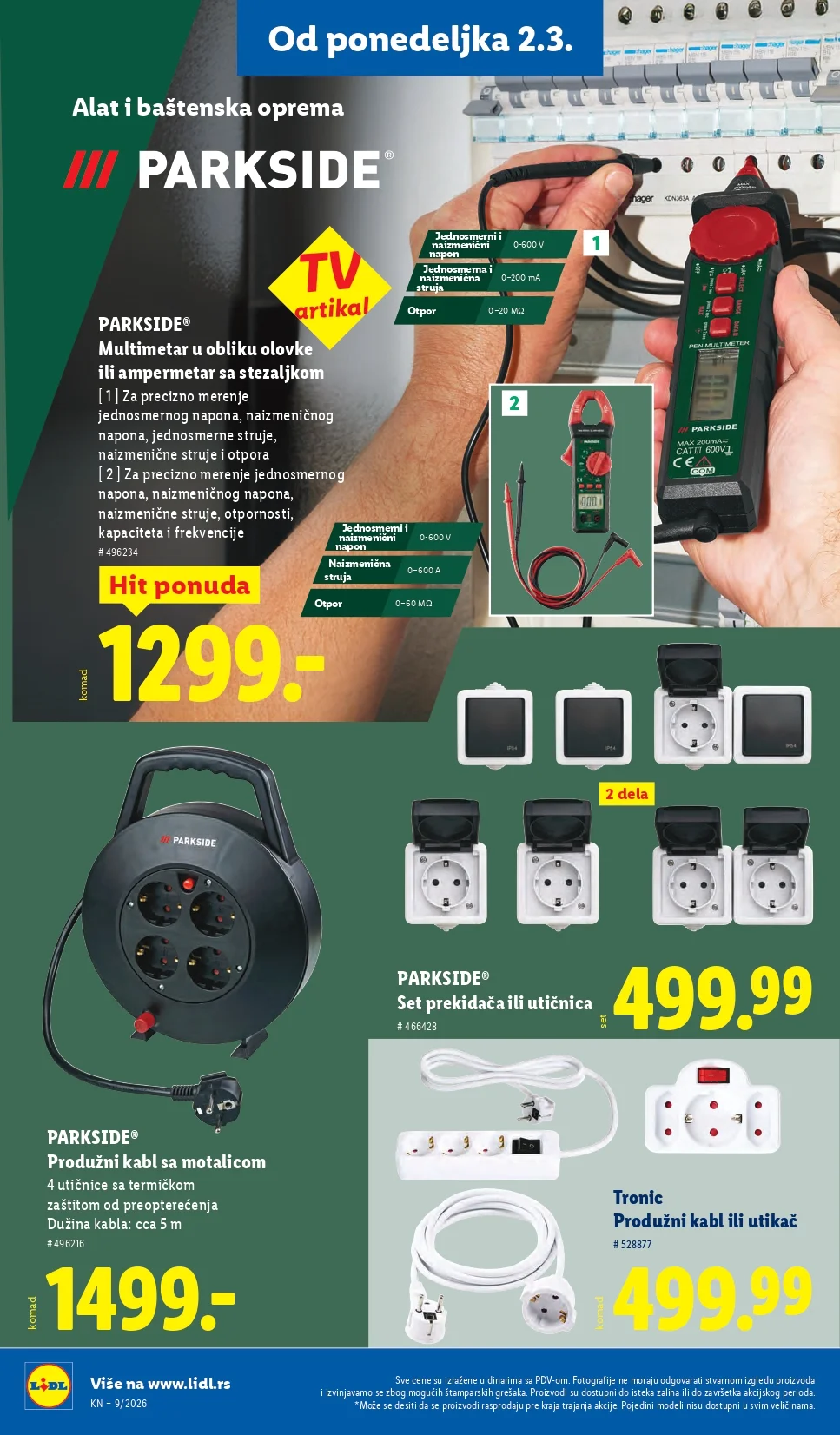 Lidl katalog 26.2-4.3.2026.