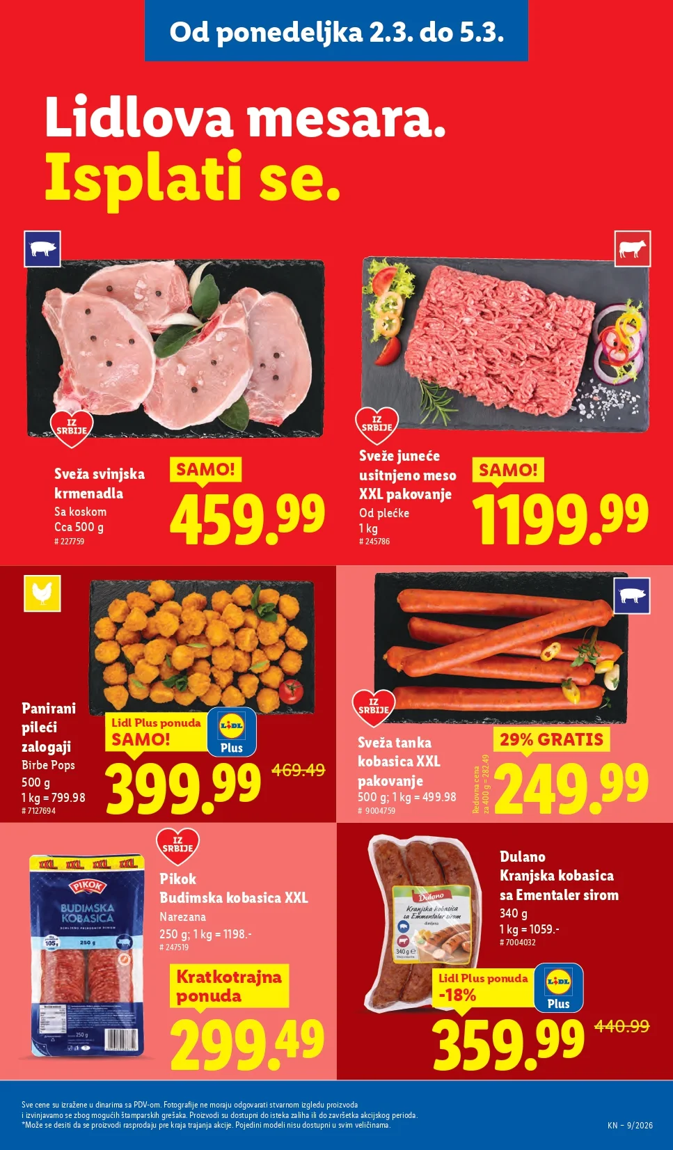 Lidl katalog 26.2-4.3.2026.